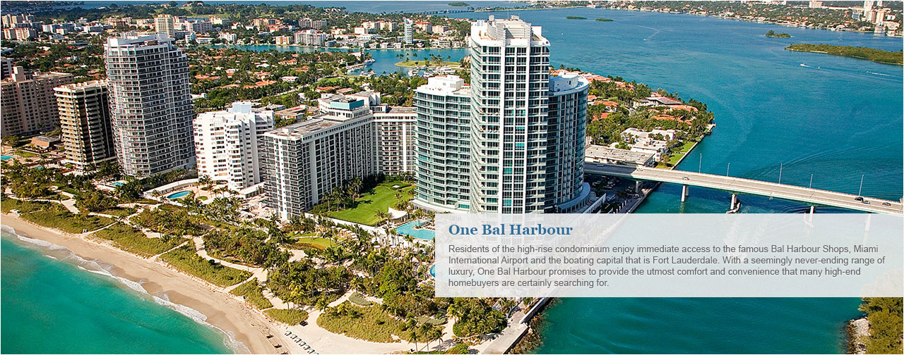 Residents of the high-rise condominium enjoy immediate access to the famous Bal Harbour Shops, Miami International Airport and the boating capital that is Fort Lauderdale. With a seemingly never-ending range of luxury, One Bal Harbour promises to provide the utmost comfort and convenience that many high-end homebuyers are certainly searching for. 
